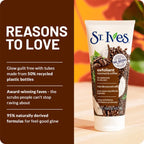St. Ives six ounce facial scrub side profile