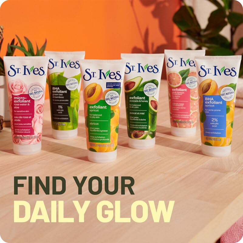 Two pack six ounce tubes of St. Ives energizing coconut coffee skin treatment