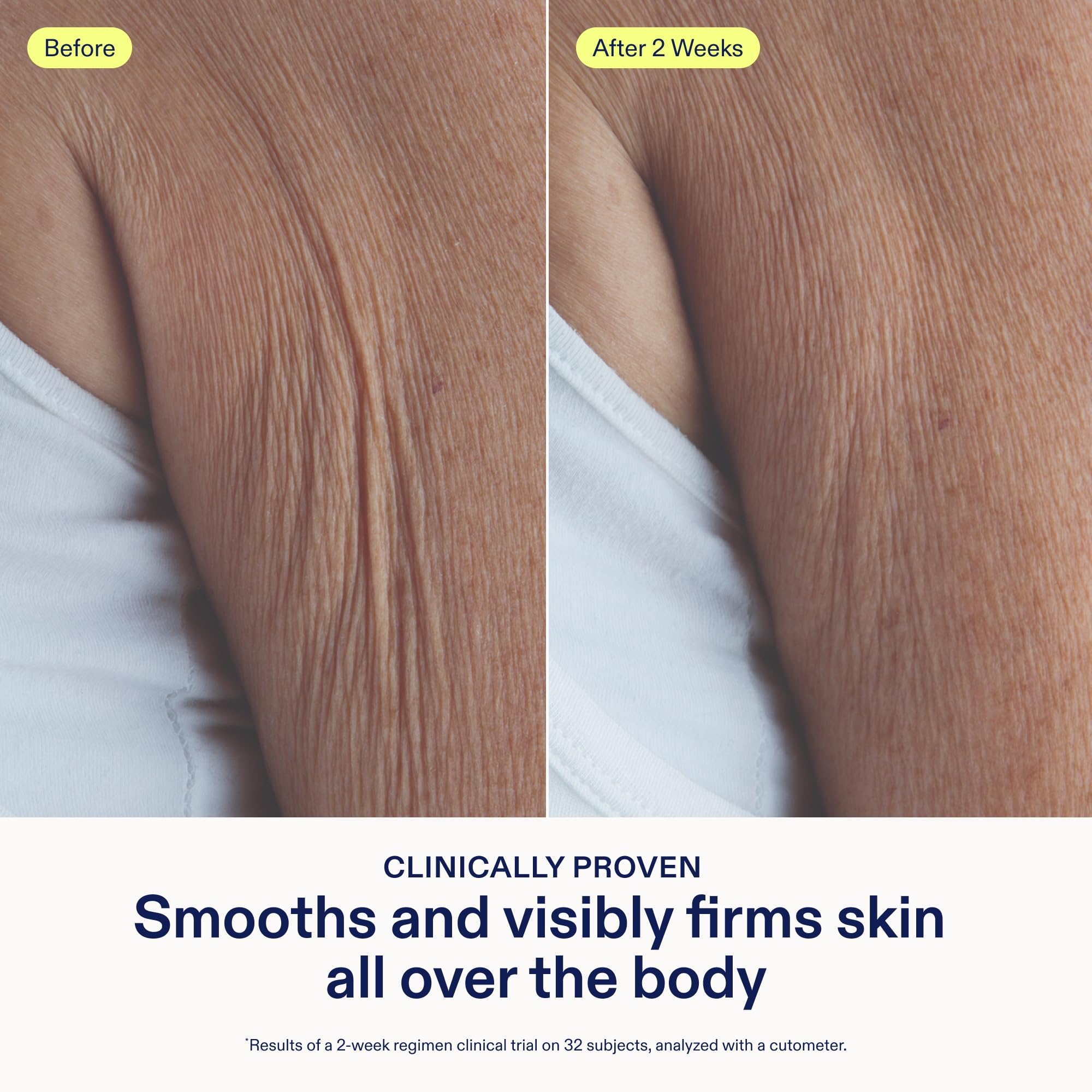 Back label of Skinfix Glycolic and Lactic Acid scrub showing ingredients list