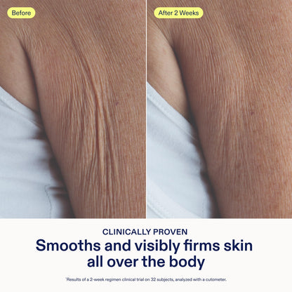 Back label of Skinfix Glycolic and Lactic Acid scrub showing ingredients list