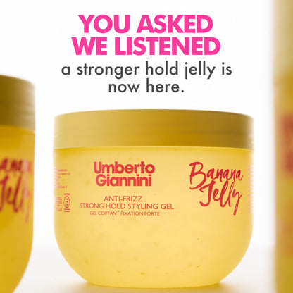Umberto Giannini Curl Whip Activating Mousse container detailing the weightless volume formula for wavy hair.