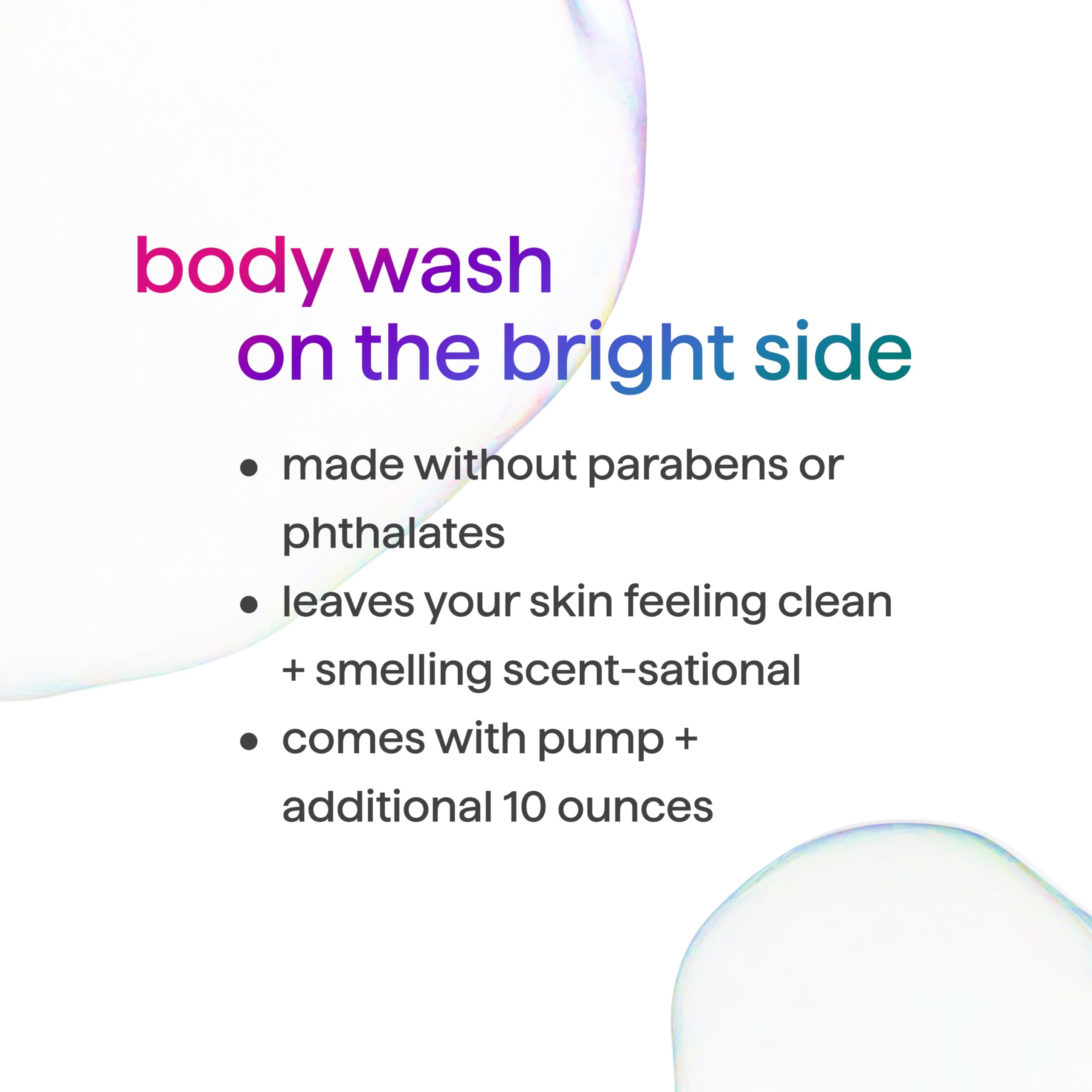 Method Men body wash plant-based formula texture