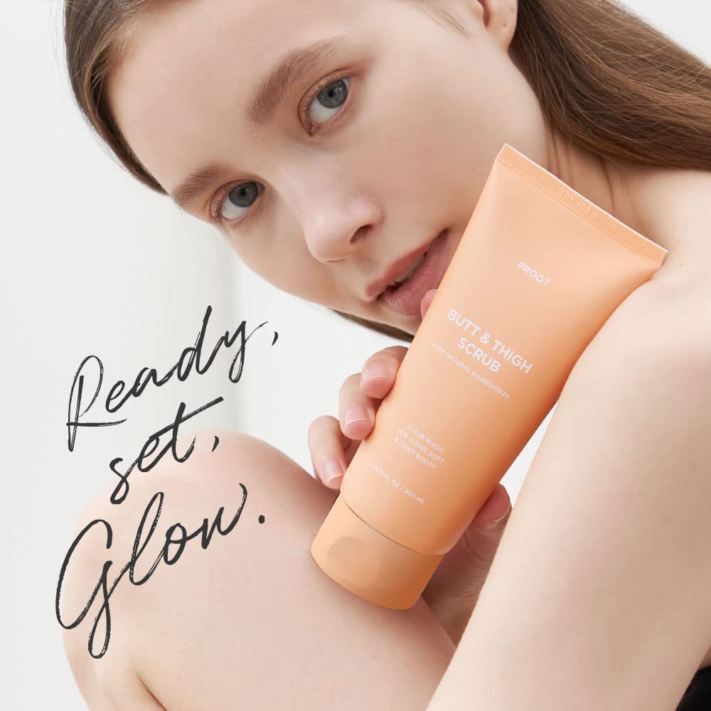 Premium imported PROOT body scrub wash for treating razor bumps