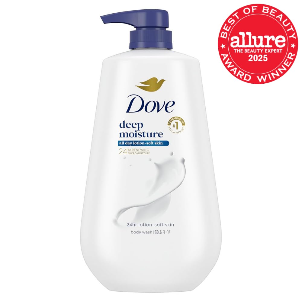 Dove body wash pump dispenser detail