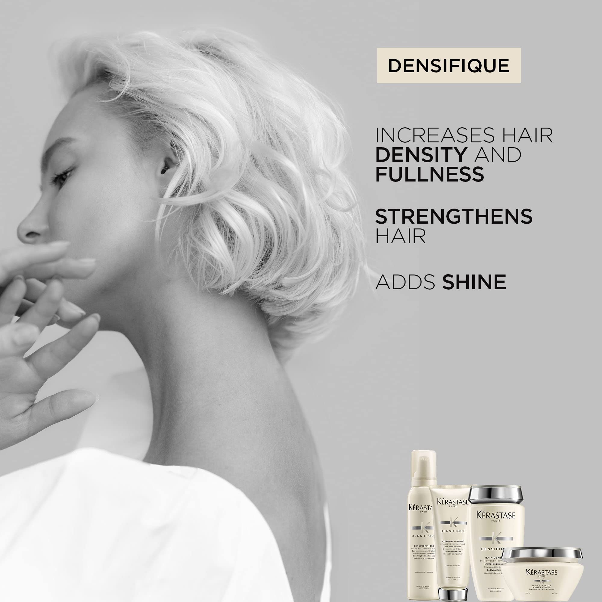 KÃ©rastase Densifique Densimorphose 150ml professional leave in thickening mousse for fine hair types