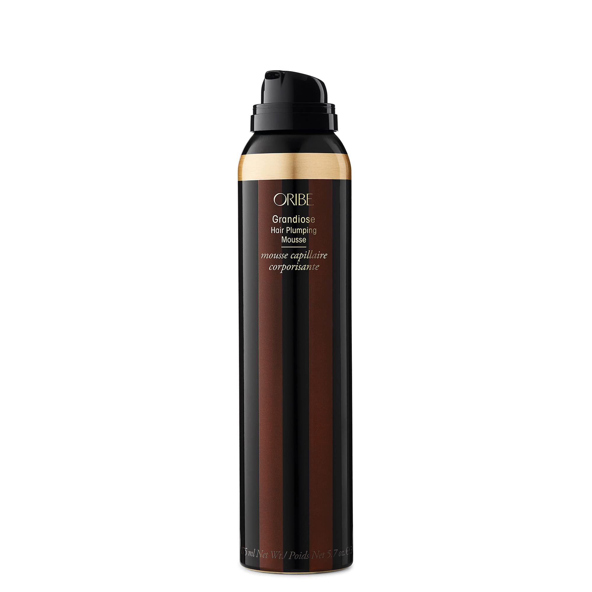 Oribe Grandiose Hair Plumping Mousse five point seven fluid ounce packaging details