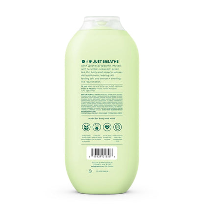 Method Daily Zen Body Wash cucumber and green tea scent label