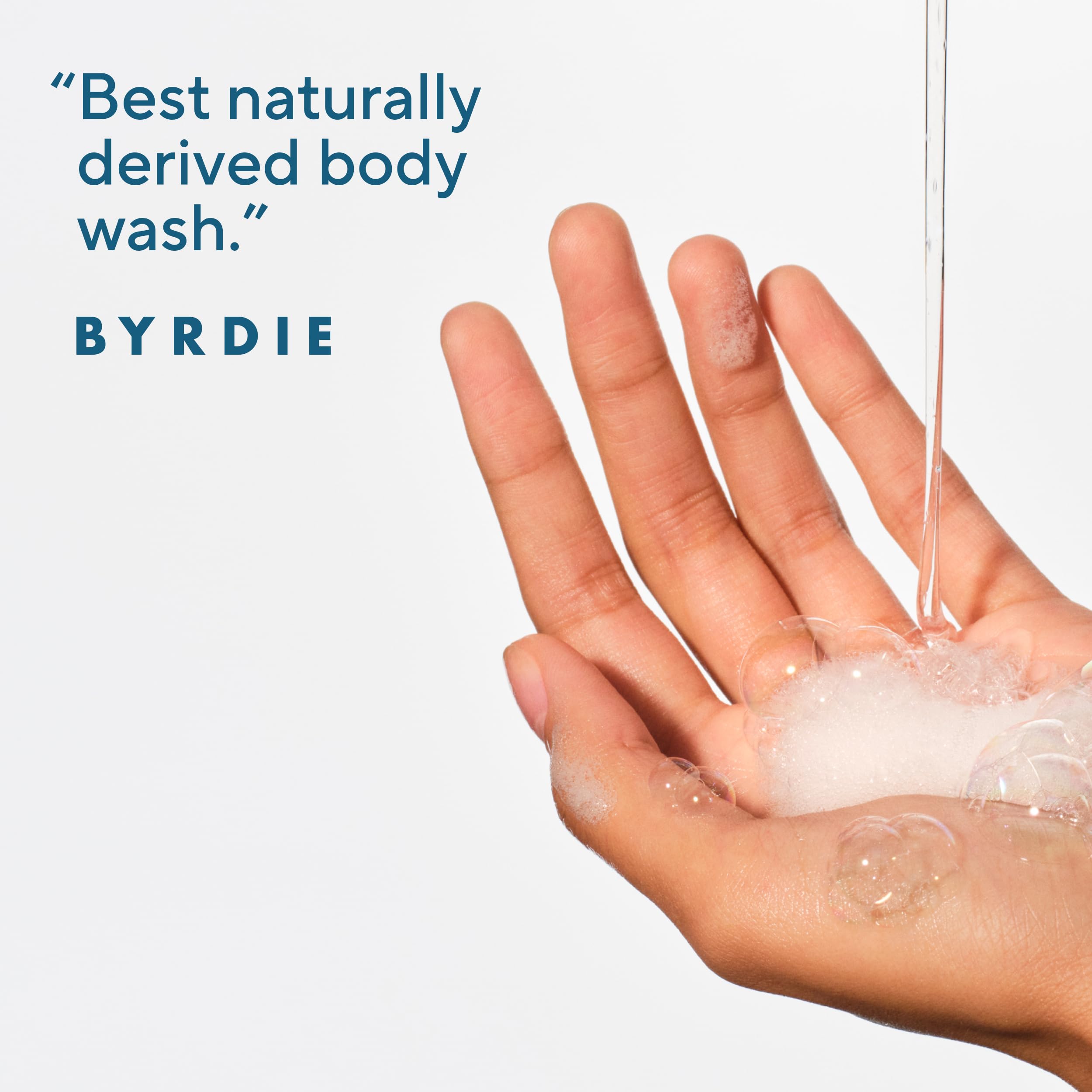 Native body wash Sea Salt and Cedar ingredients label