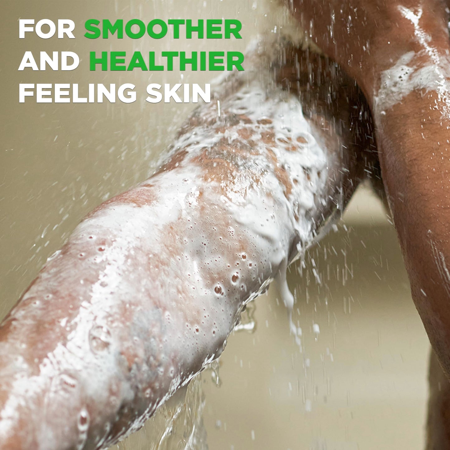 Dove Men Plus Care Extra Fresh cleanser application on hand