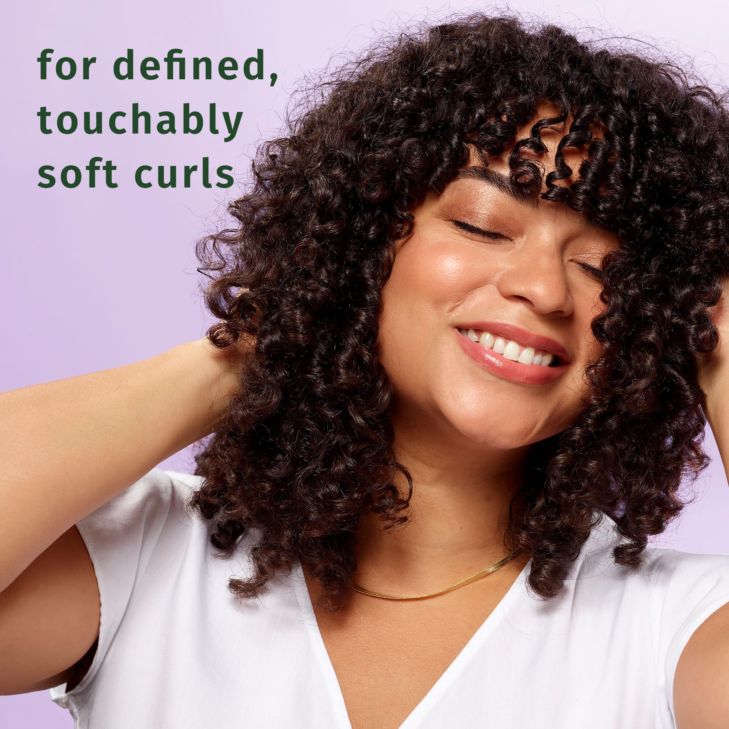 Imported American formulation styling mousse for wave and curl protection