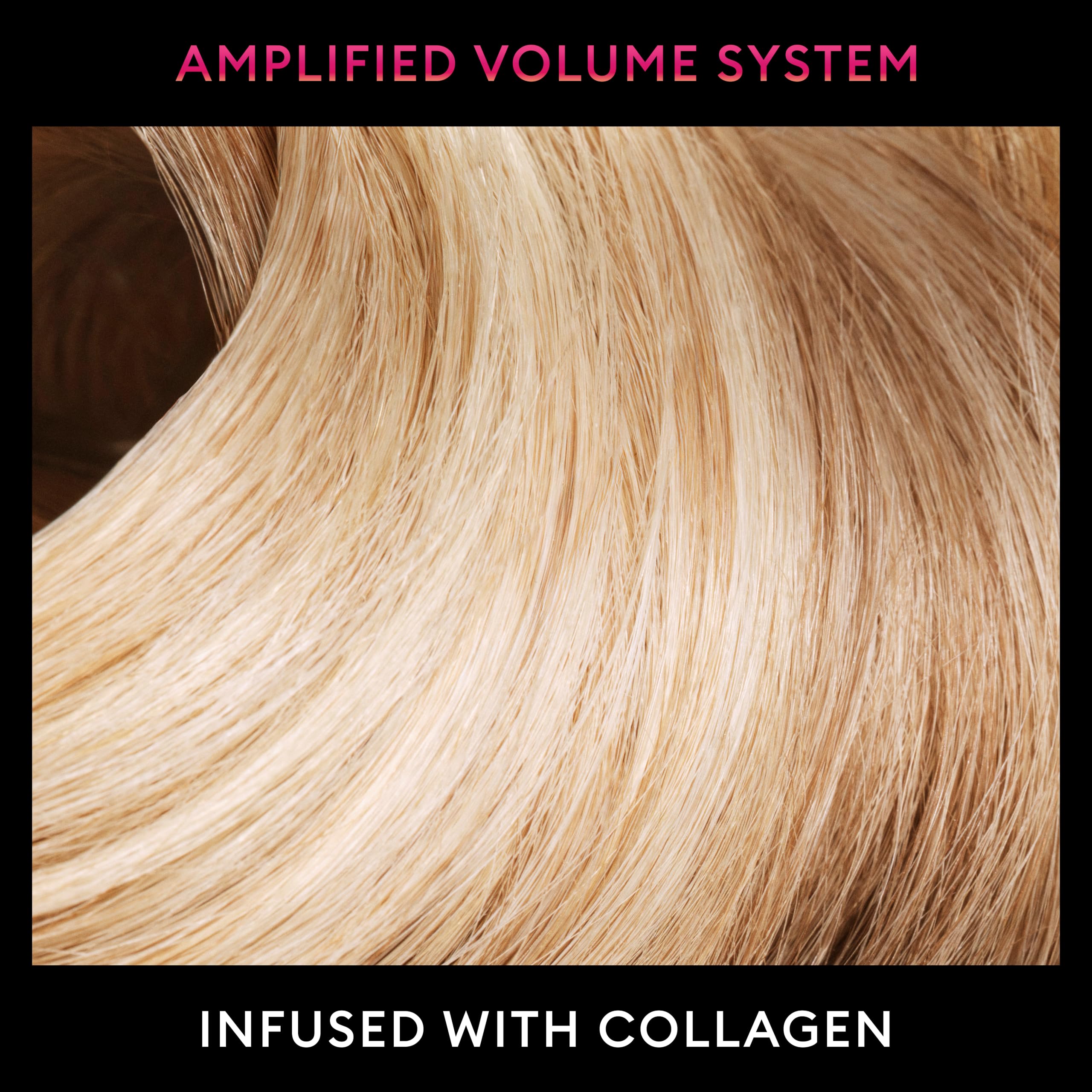 Texture of Tresemme Plumping Mousse on hair