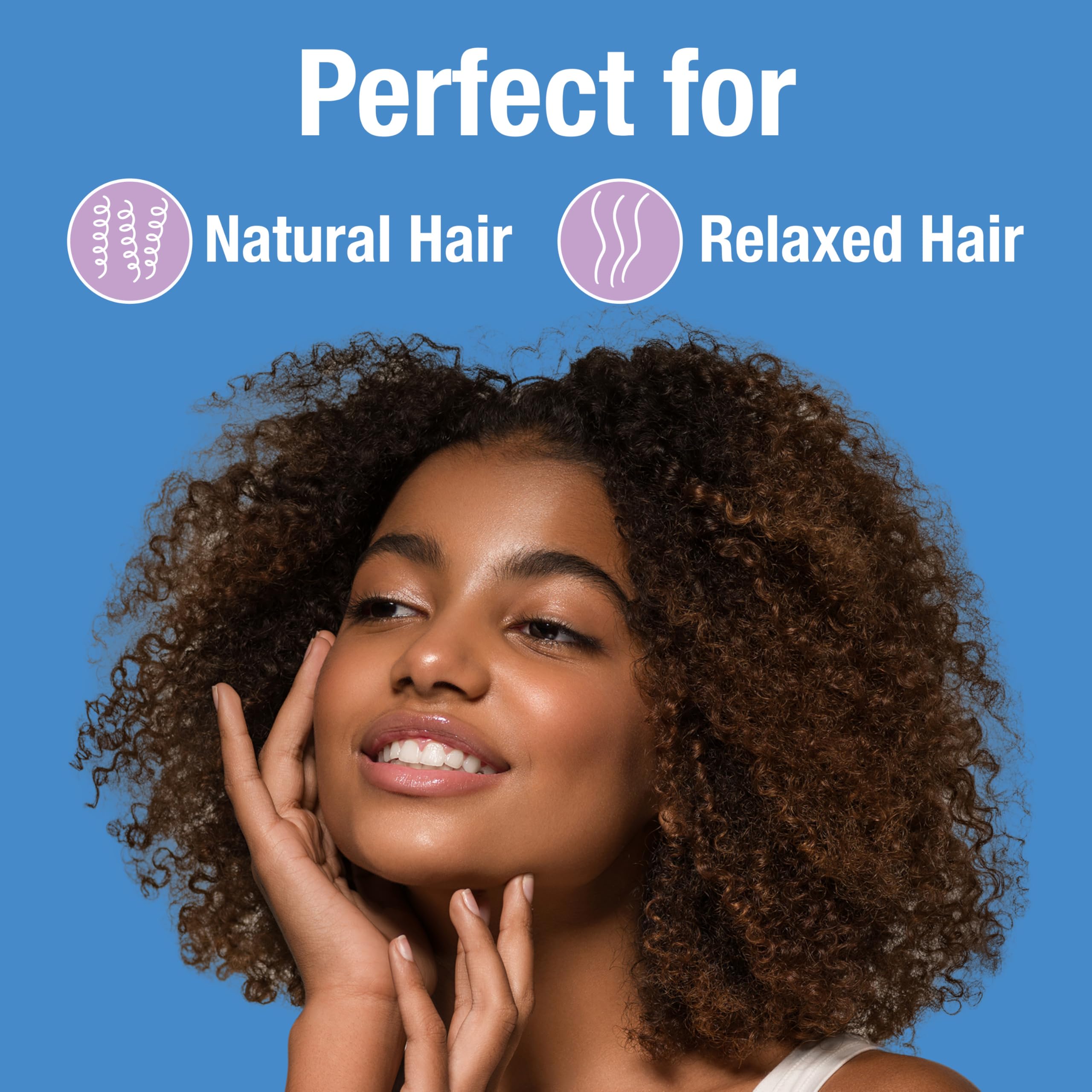 Lottabody wrap me styling foam for curly and coily hair types