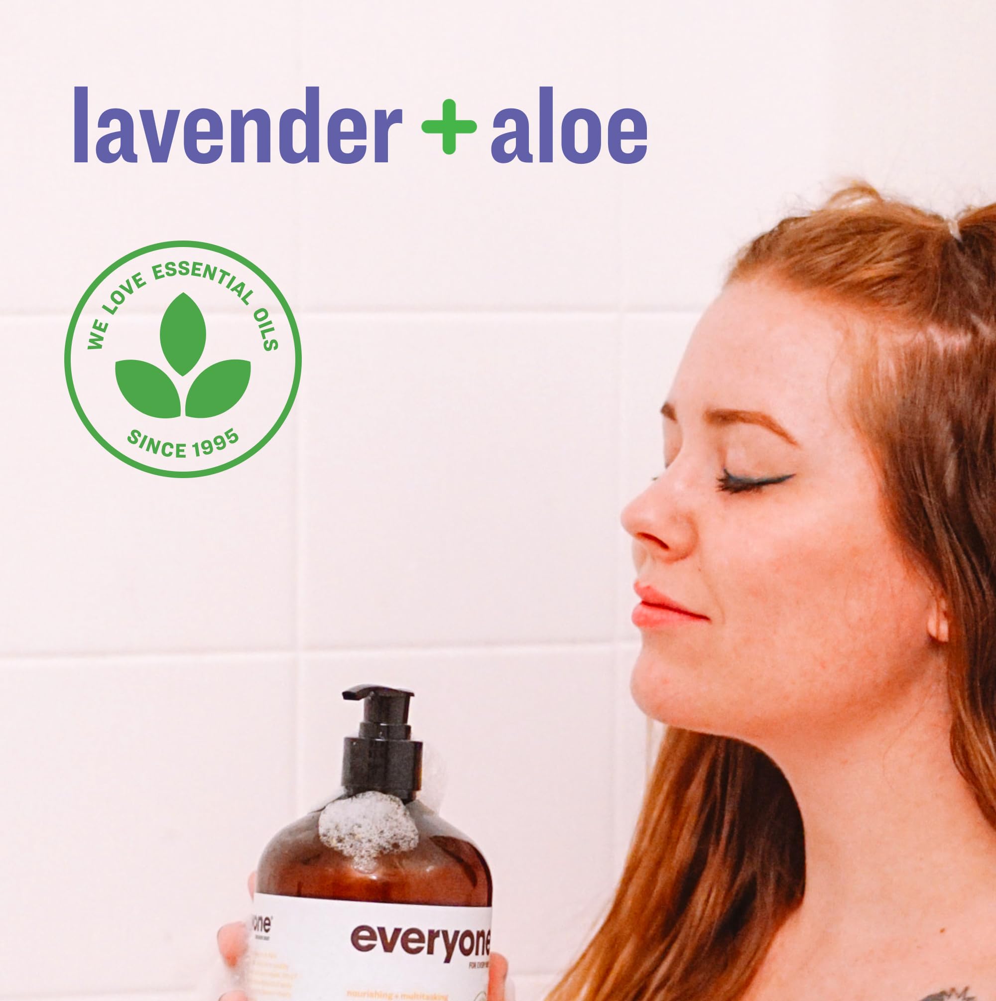 Rear view showing ingredients of Everyone 3-in-1 body wash