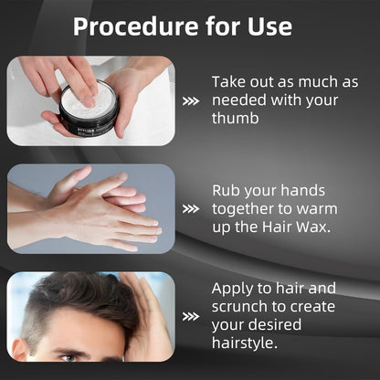 Selthoo premium hair styling product showing the smooth open jar wax