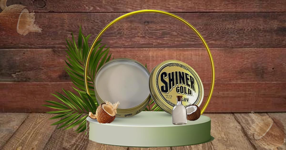 Side angle of the 3.5 ounce styling clay tub displaying product texture information