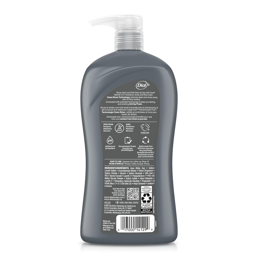 Dial Men 3 in 1 wash lifestyle image in modern bathroom