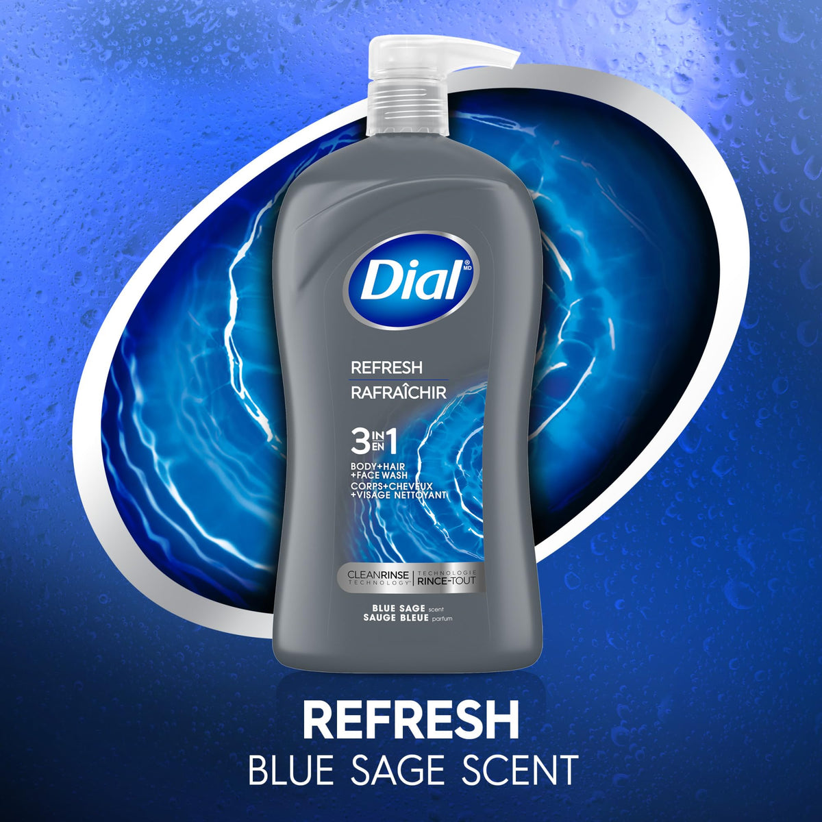 Dial Men recyclable packaging and eco friendly details