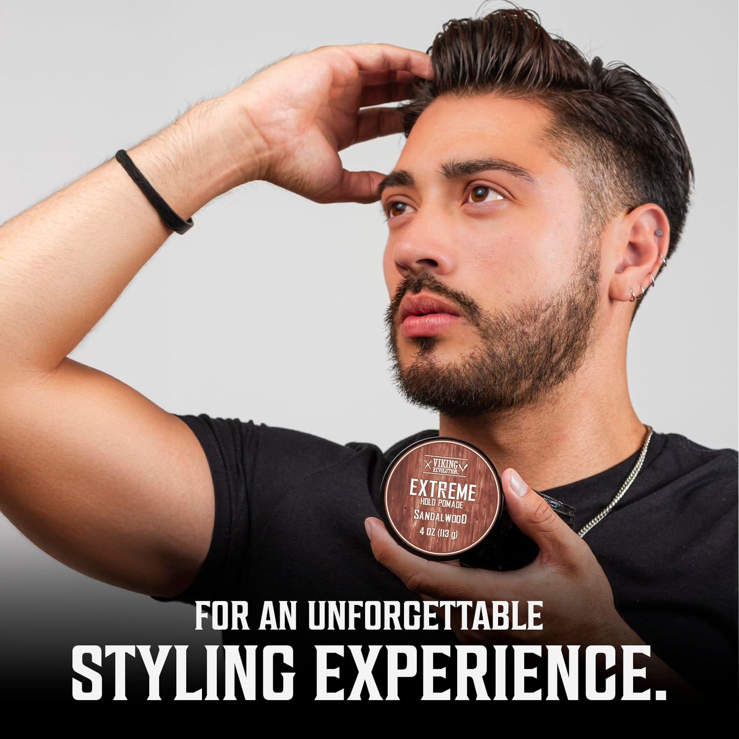 Viking Revolution imported hair styling pomade for classic looks