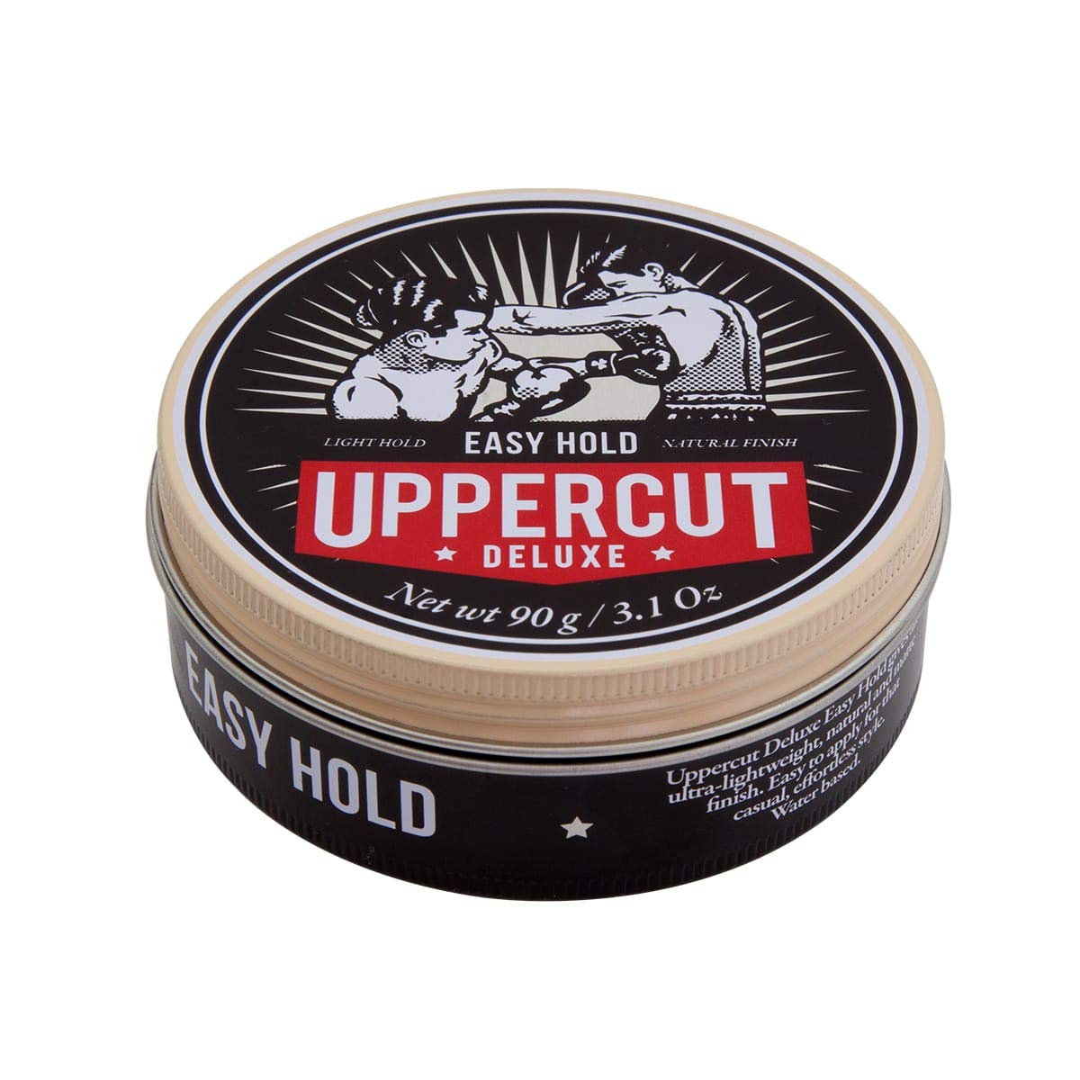 Uppercut Deluxe matte finish men hair styling cream texture close up