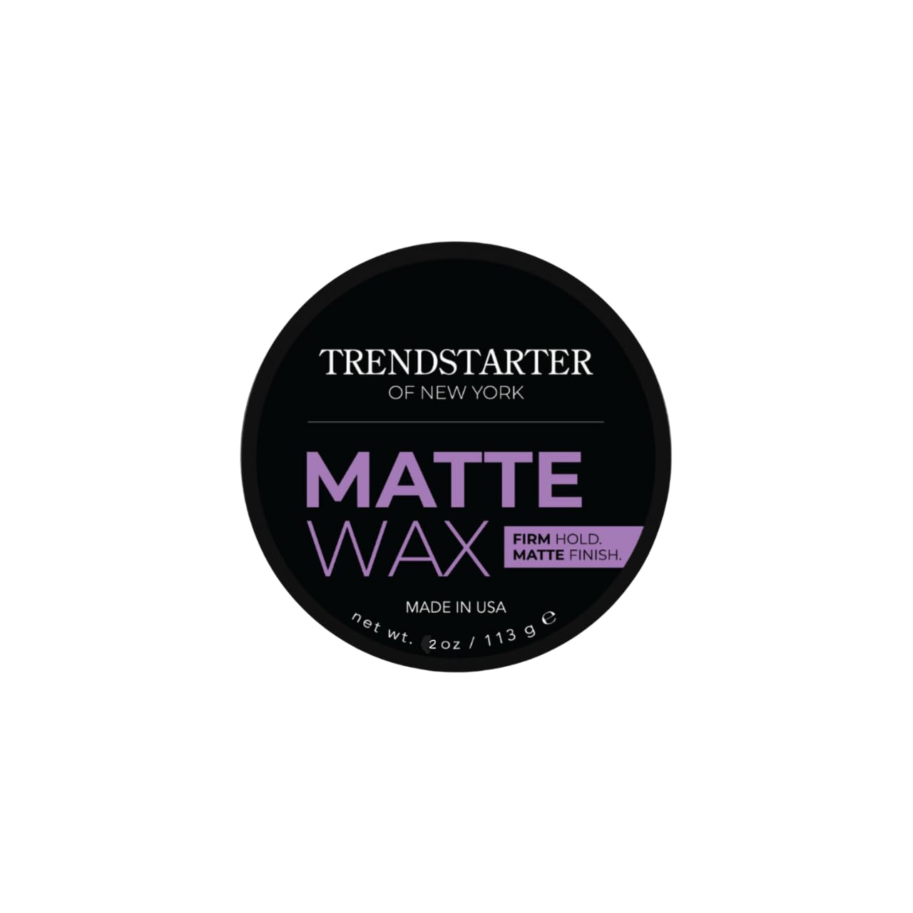 TRENDSTARTER authentic imported men styling pomade packaging view