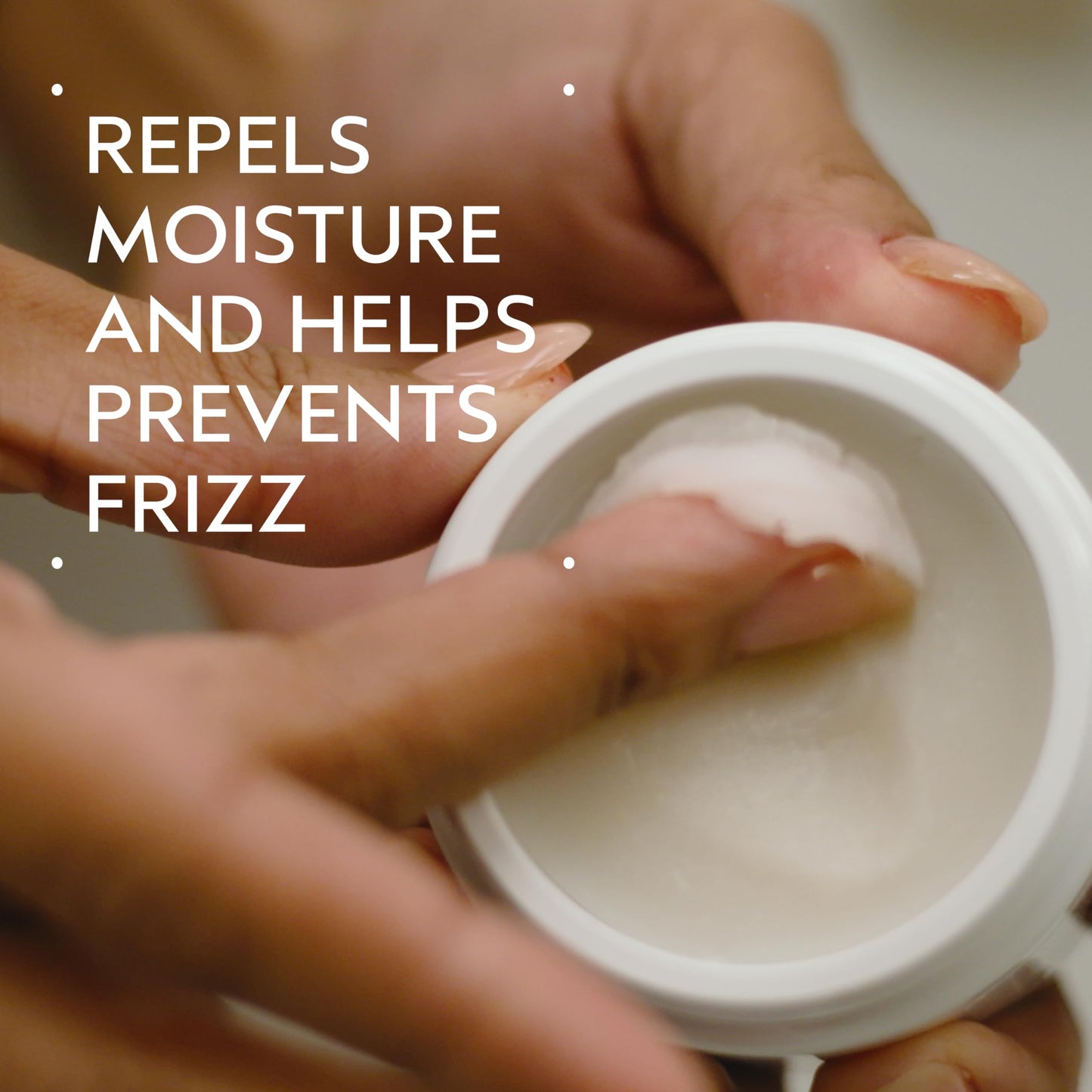 Aveda anti humidity hair wax packaging showcasing the 2.5 Ounce size details
