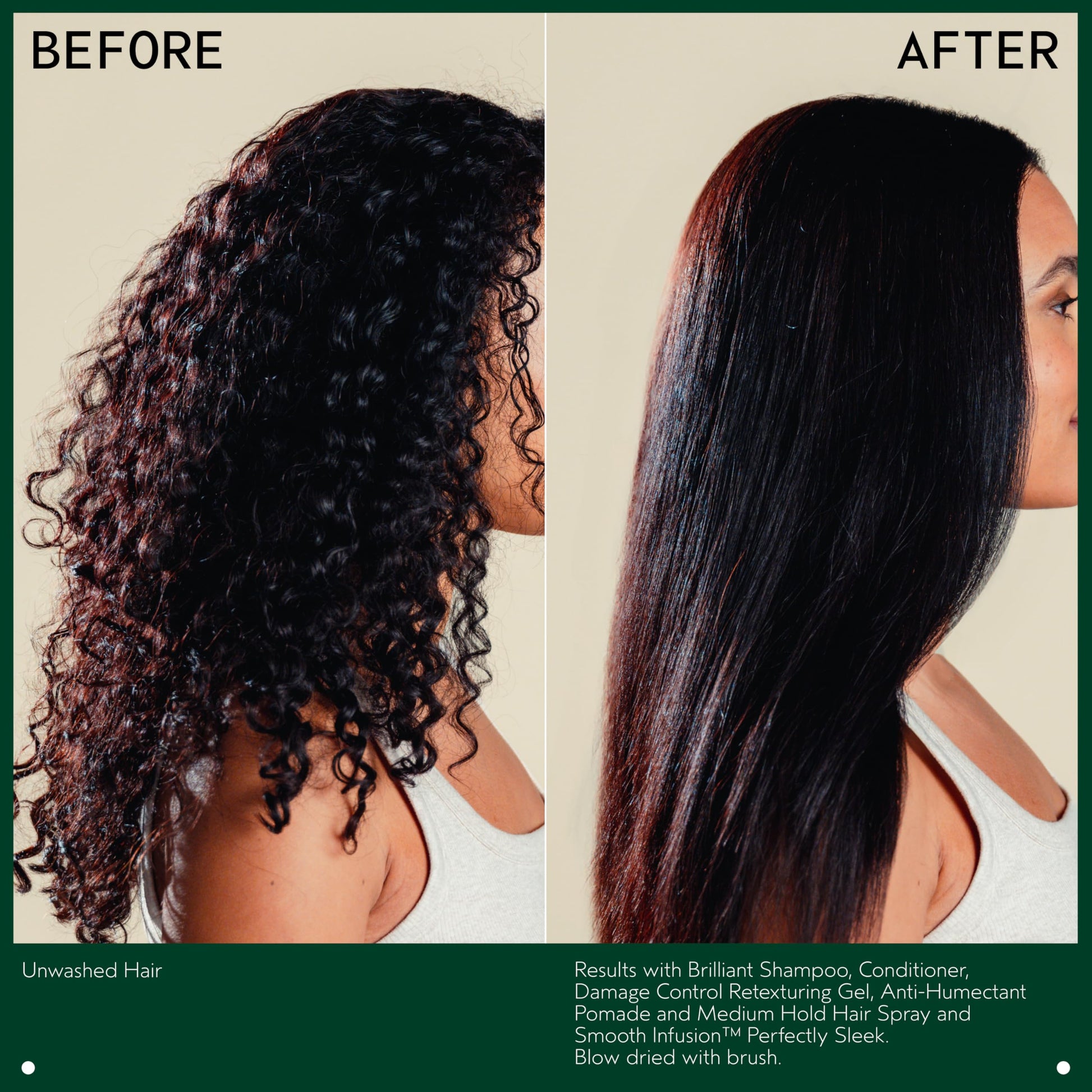 Aveda professional anti frizz hair wax showing the authentic product label