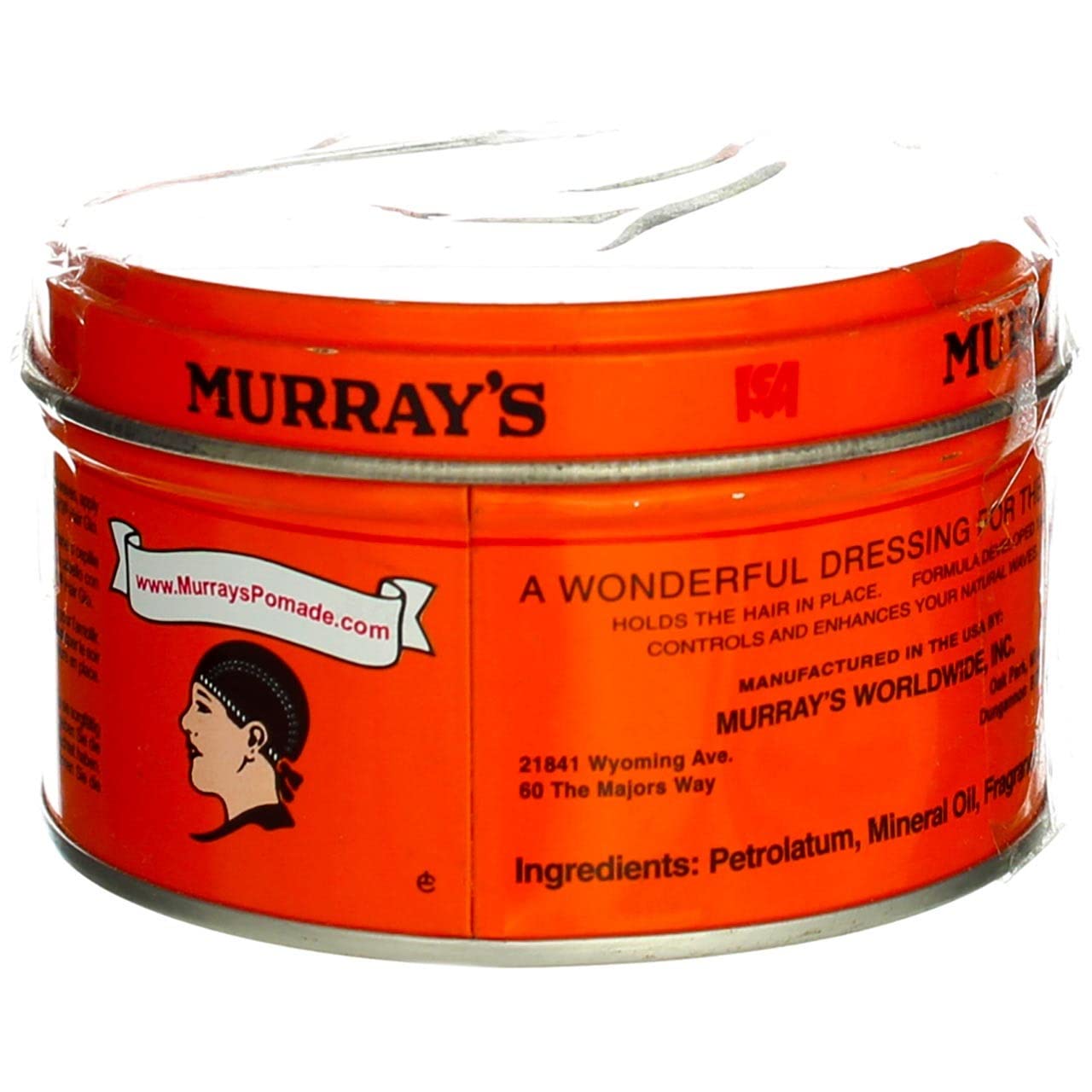 Three pack collection of Murray's Superior oil based hair pomade