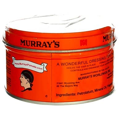 Murray's professional barbershop style hair pomade for thick hair control