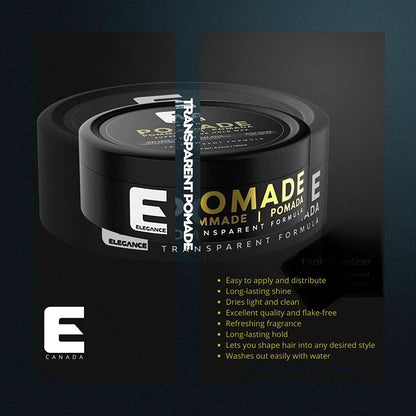 Elegance flake free residue free styling pomade imported salon quality hair product