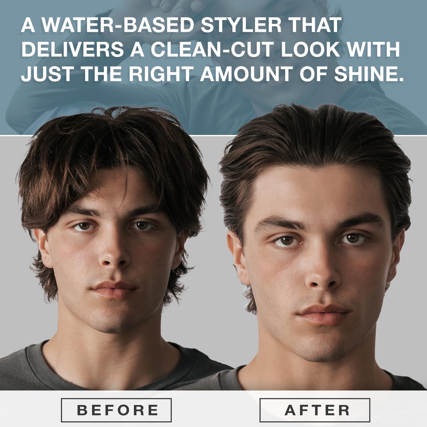 CRVFT high shine medium hold water based men styling pomade packaging