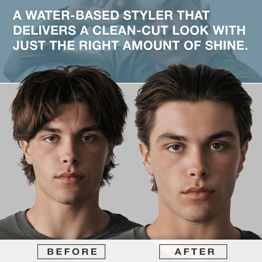 CRVFT high shine medium hold water based men styling pomade packaging