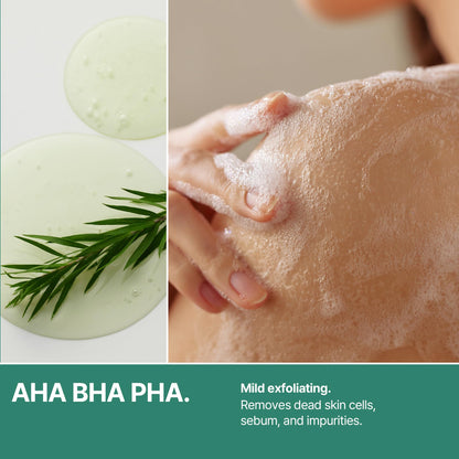 Authentic Some By Mi AHA BHA PHA body cleanser bottle