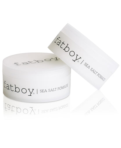Fatboy hair sea salt pomade paraben free color safe ingredient overview.