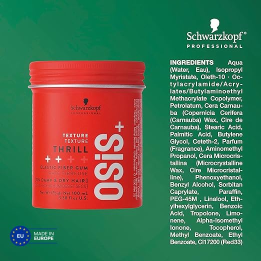 Schwarzkopf OSiS Thrill 100ml packaging top angle display