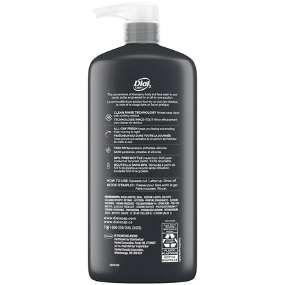 Authentic Dial Men 3 in 1 imported body wash set