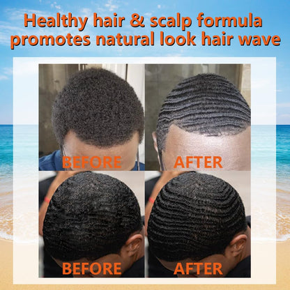 Goiple water based wave pomade packaging detailing ingredients and usage instructions