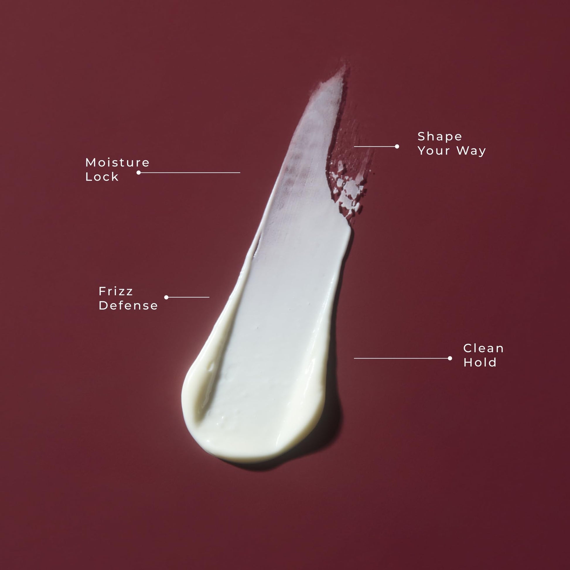 LolaVie hair styling paste matte finish texture close up