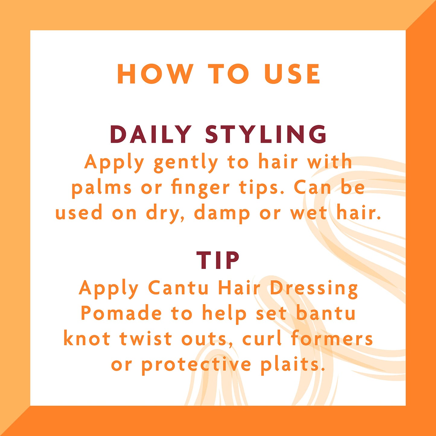 Close up of 4 Ounce Cantu hair dressing pomade for moisturizing styling