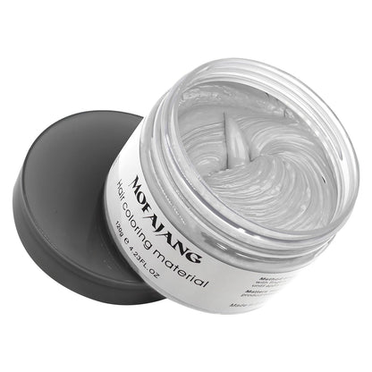 VOLLUCK imported USA beauty grooming grey hair wax product display background