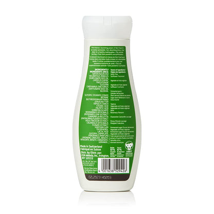 Weleda plant powered body cream packaging highlighting paraben free formula