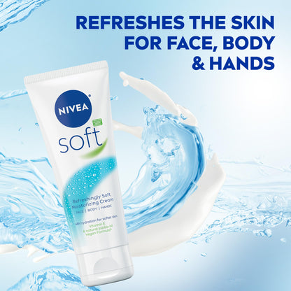 NIVEA Soft all in one cream 3 pack imported variant
