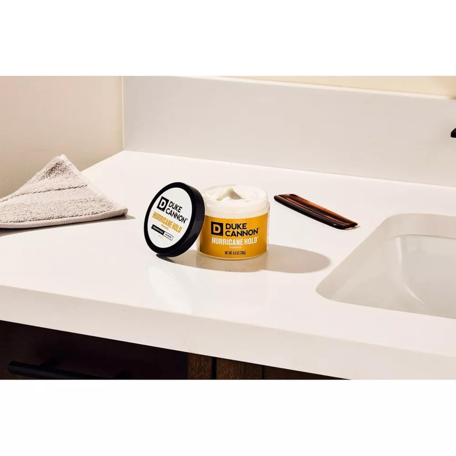 Duke Cannon News Anchor Pomade 4.6 Ounce premium matte finish hair wax