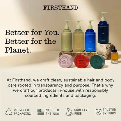 Firsthand Supply professional grade extra strong hold matte pomade container