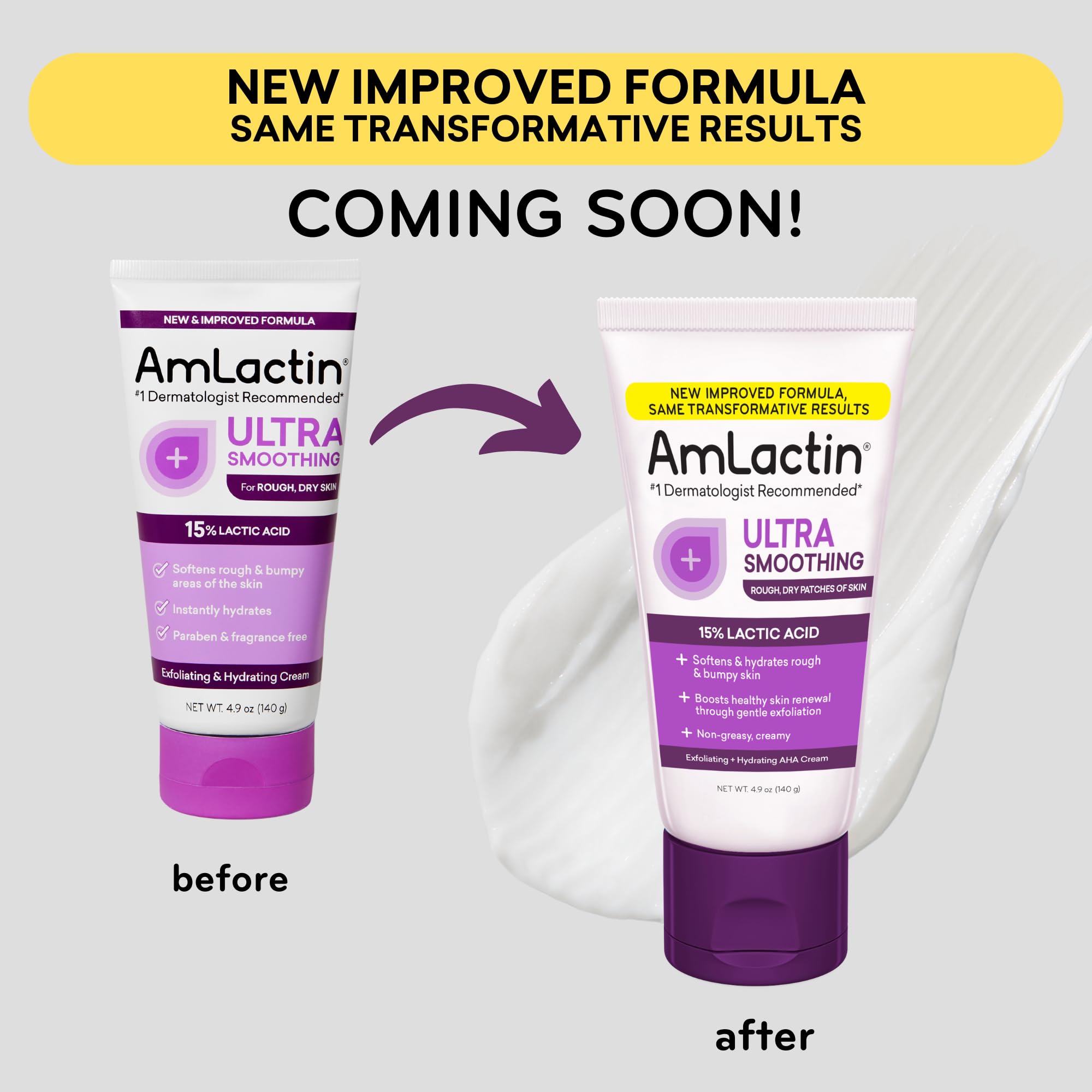 AmLactin intensely hydrating exfoliating hand cream with 15 percent lactic acid