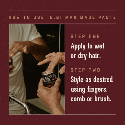 Imported USA premium luxury hair pomade for frizz control