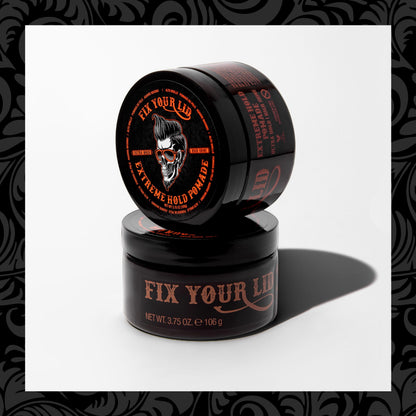 Authentic Fix Your Lid USA imported professional grooming pomade packaging