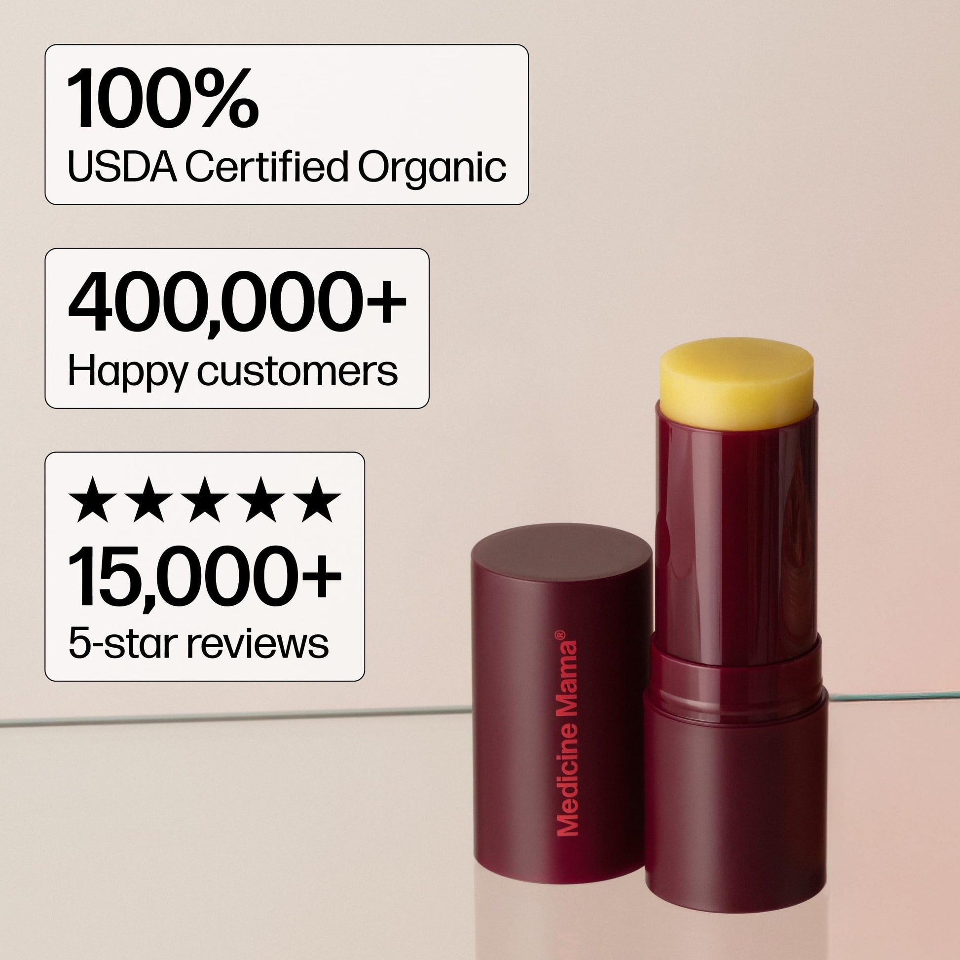 Medicine Mamas Apothecary premium imported feminine personal lubricant balm packaging