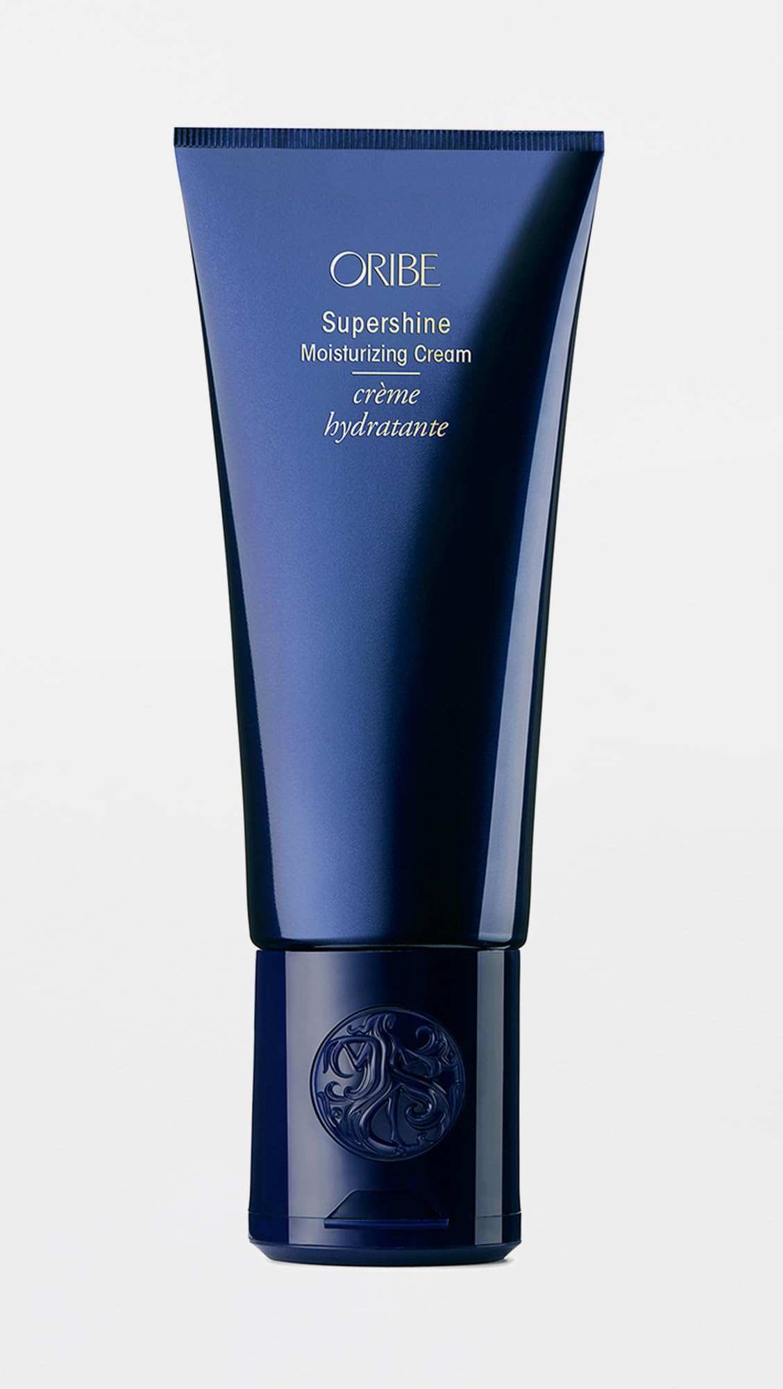 Oribe Supershine Moisturizing Cream five ounce tube packaging detail