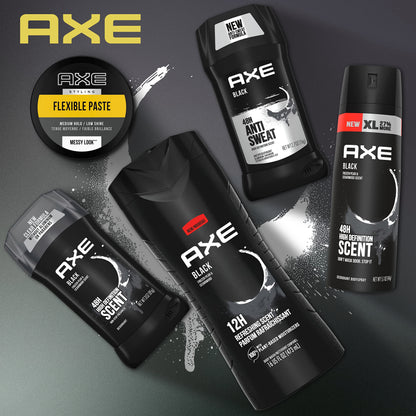 AXE grooming urban messy look paste application instructions view