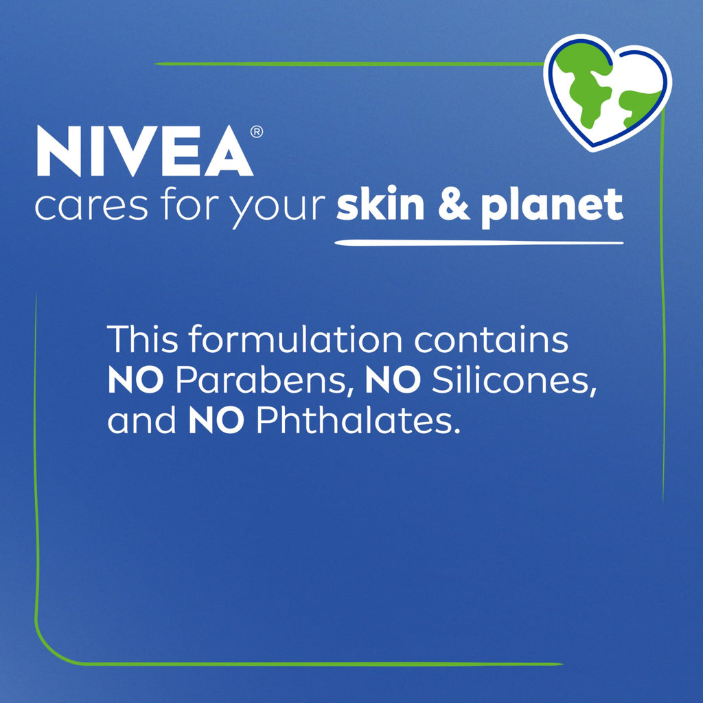 Nivea intense healing cream cap and jar branding